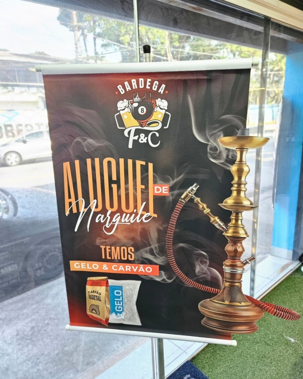 Banner 3D Personalizado em Lona 440g com Bastão e Cordinha | Escolha o tamanho - Image 3