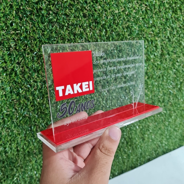Troféu Personalizado em Acrílico 12x16 cm – Reconhecimento e Elegância - Image 4
